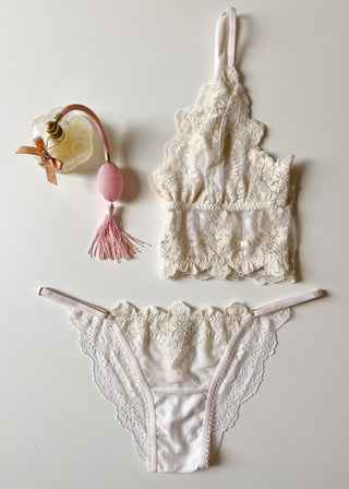 Calcinha string Celine Off White