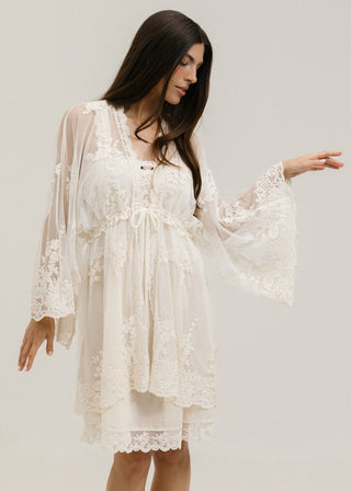 Robe de renda curto Madeleine