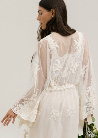 Robe de renda curto Madeleine