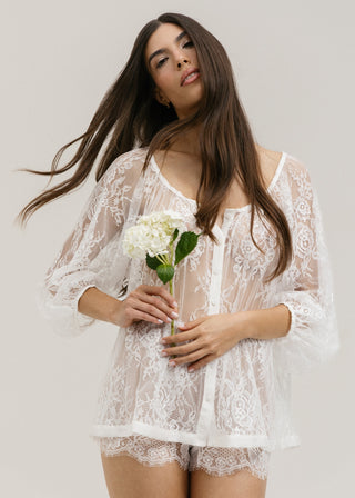 Babydoll Renda Chantilly