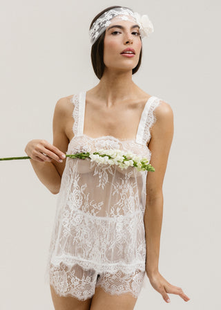 Blusa Renda Chantilly