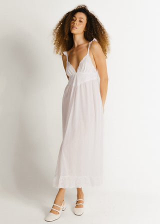 Camisola Broderie Branca