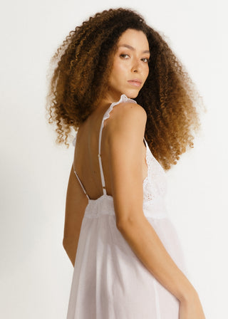 Camisola Broderie Branca