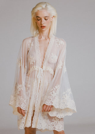 Robe de renda curto Madeleine