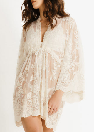 Robe de renda curto Madeleine