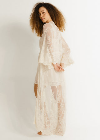 Robe de renda alongado Madeleine