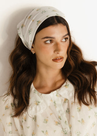 Lenço Rosas
