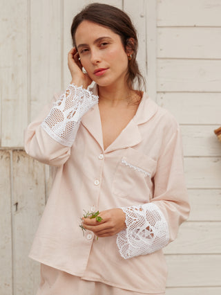 Pijama Calmaria Rosa Chá