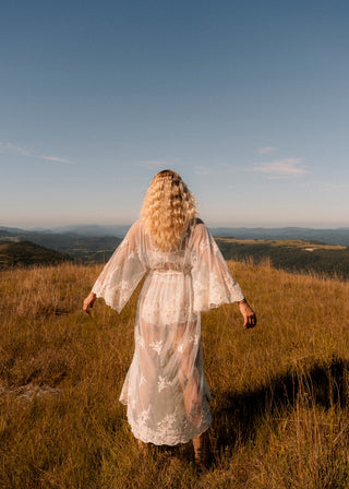 Robe de renda alongado Madeleine
