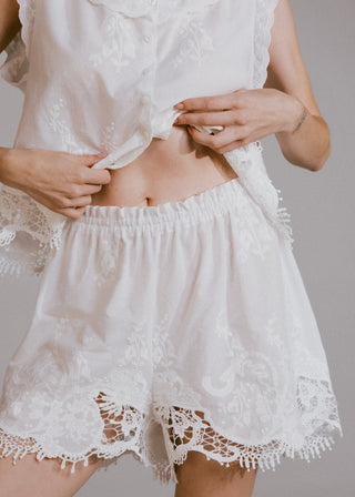 Shortinho Bordado Boho