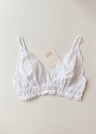 Sutiã Broderie branco